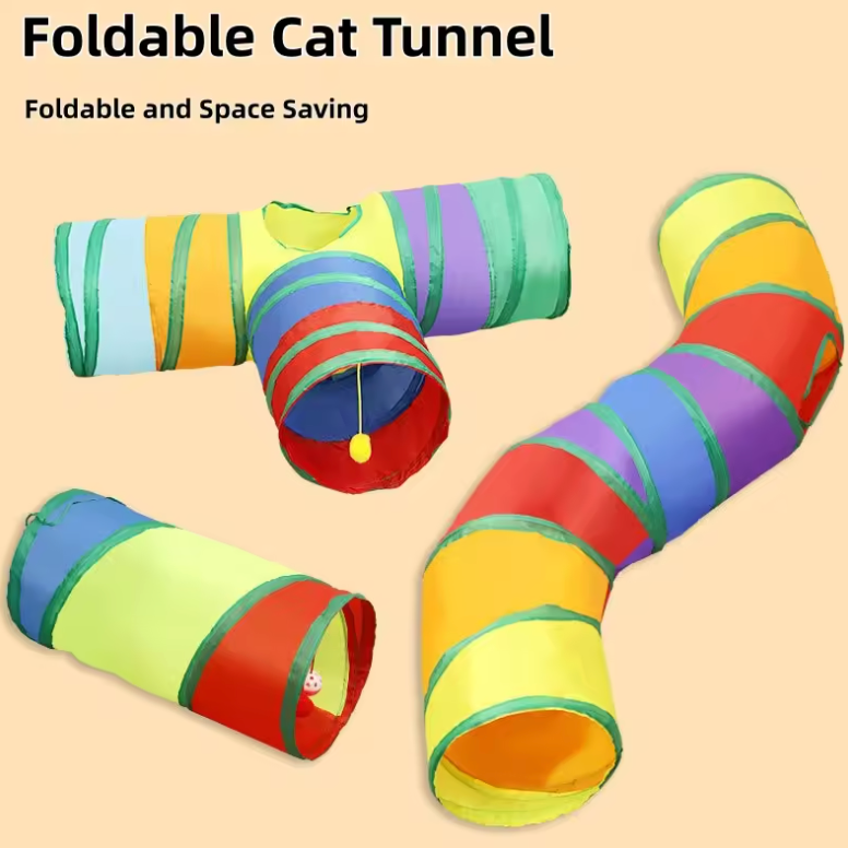 Cat tunnel 3x